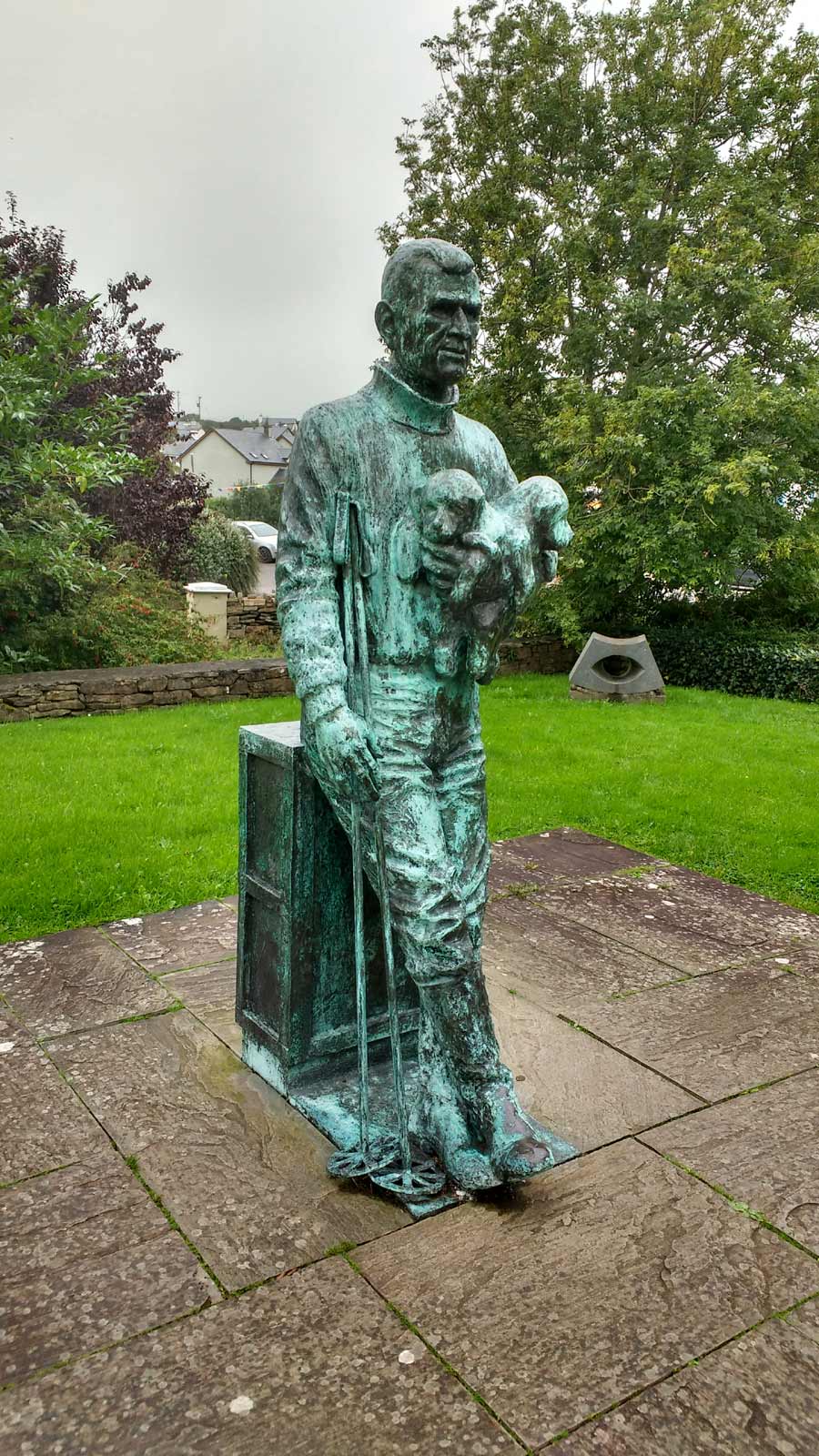 Statue of Tom Crean, Antarctic Explorer